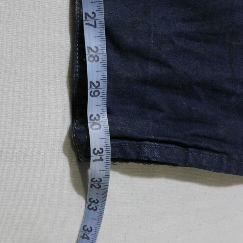 Mens Diesel Braddom Y2K Grunge Punk Skater Streetwear Straight Dark Wash Jeans - Picture 8 of 8